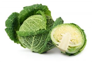 Savoy cabbage half